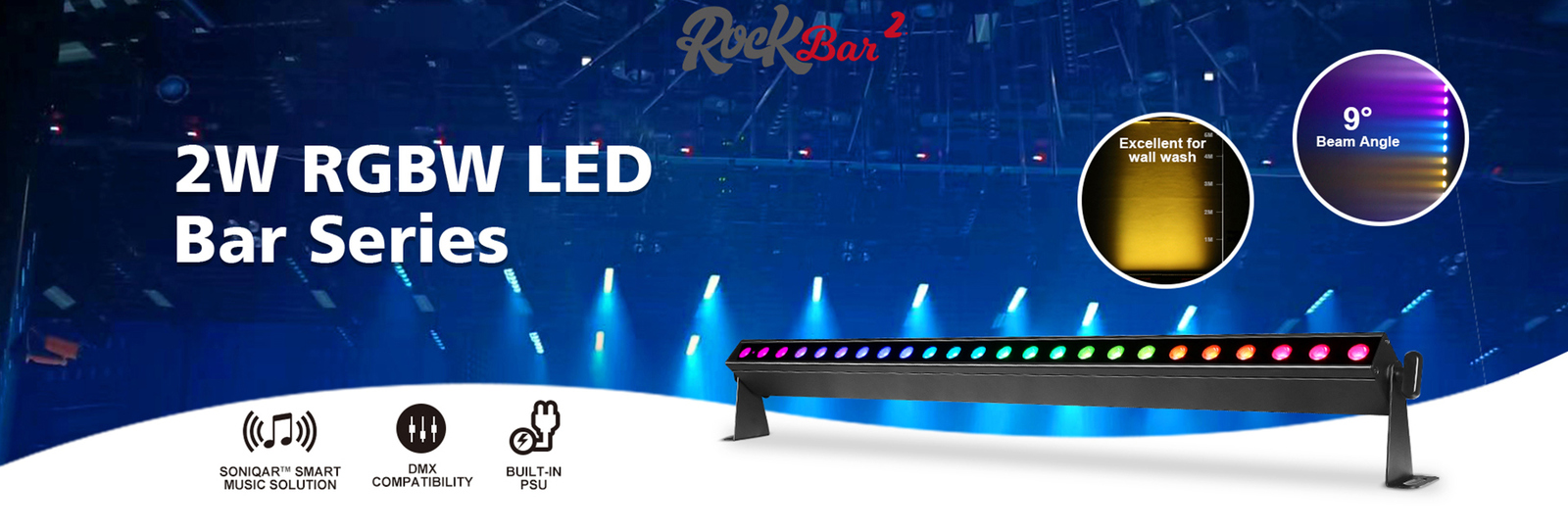 Luzes externos da arruela da parede