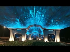 7 Cores 100W Movendo LED Efeito de Água Projector Luz de festa