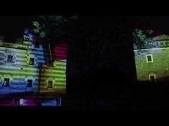 High Brightness Multi Color LED Night Light Show Video