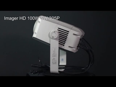 100W conduziu parques exteriores de anúncio claros de Logo Projetor High Definition For do Gobo