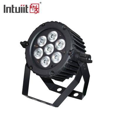 Luz de palco LED 7X22W RGB Alumínio DMX512 LED Par Luz para evento de casamento
