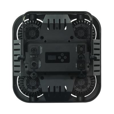 Iluminação de palco LED RGB controlada por DMX512 de 4x90w, à prova d'água, com corpo de alumínio IP65