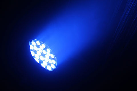 Lâmpada de palco LED de 82W com 24*Tri-3W para alta saída de luz e iluminação brilhante