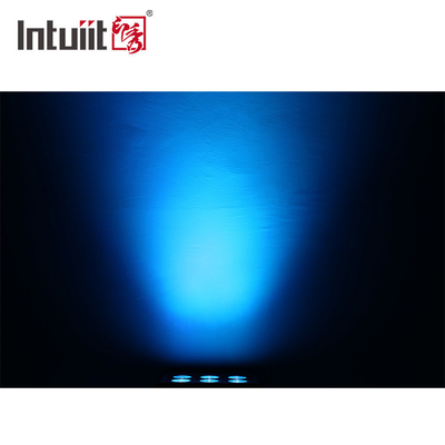 6x5W Iluminação exterior à prova d'água DMX512 RGBW Lâmpada LED Villa pátio edifício ponte projeto Iluminação de paisagem Luz de cor
