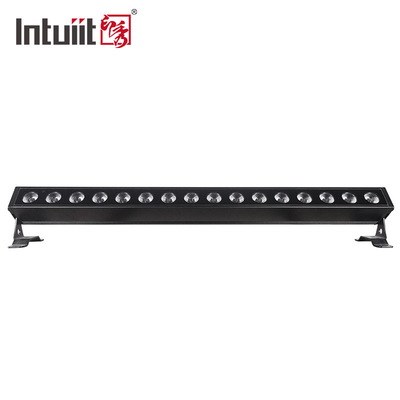 16x5W RGBW LED Lavadora Luz Bar DMX Luz de palco Casamento Igreja DJ Eventos ao vivo Luz de atmosfera