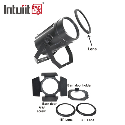 4in1 RGBW LED par luz Cob Stage Blinder Light 200w Dmx512 LED Cob luzes de palco