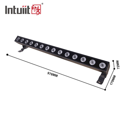 DMX512 14*10w RGBW 4in1 Pixel Led Wallwasher bar IP65 à prova d'água Dj Casamento Cidade Eventos Palco Outdoor Led Wash Light