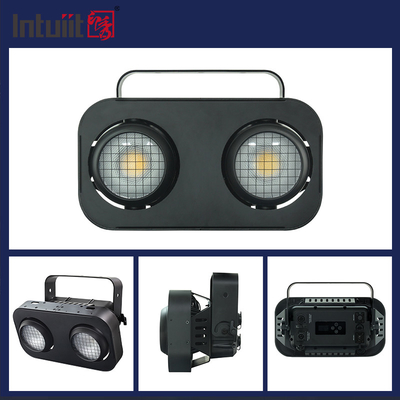 2 Olhos 2*90W Dmx512 Controle Splicing Cob Audiência Efeito Cego Luz de palco