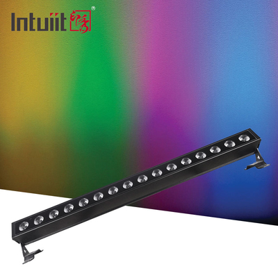 16*5w LED Pixel Bar 4 em 1 COB LED luz de lavadora de parede RGBW LED Bar de lavagem de controle individual