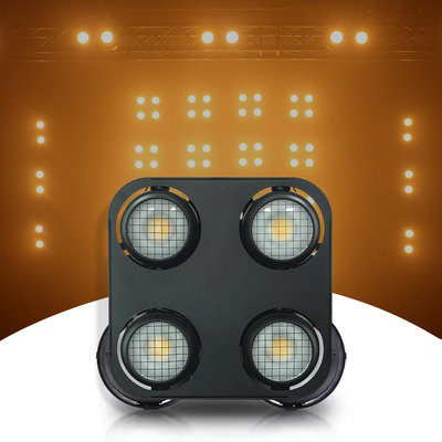 Blinders à prova d'água DMX Stage Light âmbar branco quente IP65 cob led 4x90w blinder outdoor blinder