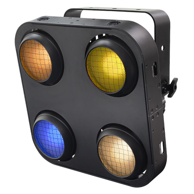 Blinders à prova d'água DMX Stage Light âmbar branco quente IP65 cob led 4x90w blinder outdoor blinder
