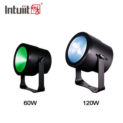 120W RGBW 4in1 COB Zoom Par Can Light com RGBW para casamento no teatro da igreja