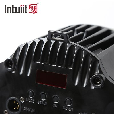 Alumínio ligado LED Par 12x10W RGBW 4in1 Dmx 512 Luz DJ Lavagem Luz de palco