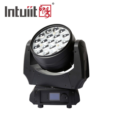 Alta Qualidade Lavadora Zoom Moving Head Light 19x10w 4in1 RGBW Led Moving Head Para Parte de Concerto