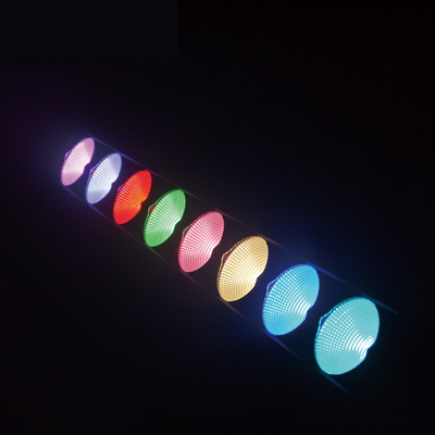 15W COB RGB 3-em-1 Led Luz de palco com DMX luzes de palco barra de parede LED luzes discoteca para Night Club Stage Disco Show