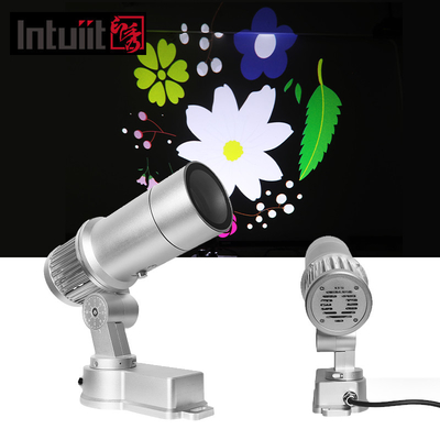 Edifício de projeção de imagem de parede de construção à prova d'água exterior 60w Laser Logotipo personalizado piso Projeção Edifício LED Gobo Projector Led Publicidade