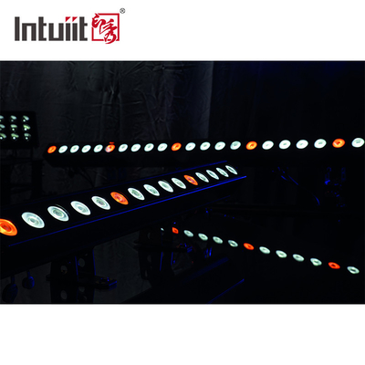 15*10Watt Edifício exterior IP65 Barra resistente à água Pixel DMX512 RGBWA-UV 6IN1 LED Lâmpada de lavagem de parede