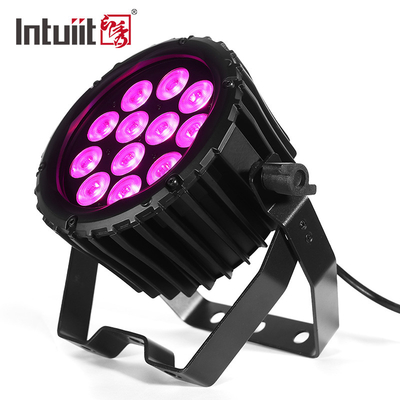 LED Par 12x3W RGBW Full Color 4IN1 RGBW 4IN1 Par Party Light Led Flat Par Lâmpada de Lava-louças