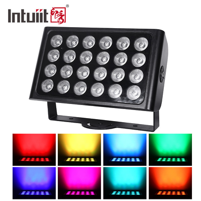 Iluminação de arquitetura exterior de paisagem LED de novo design ângulo de feixe estreito IP65 160W RGBW DMX512 projéteis LED