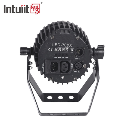 Mini LED Moving Head DJ Luz de palco feixe RGB Luminárias DMX 512 Ativação de voz efeito estroboscópico luzes de festa para Wed