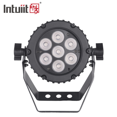 22W Alumínio LED Par Luzes DMX 512 Clube de festas Disco Iluminação RGBW 3in1 LED Par pode Luzes de palco