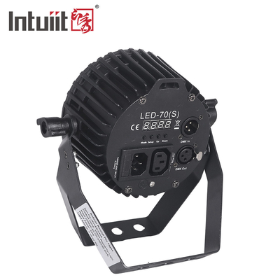 22W Alumínio LED Par Luzes DMX 512 Clube de festas Disco Iluminação RGBW 3in1 LED Par pode Luzes de palco