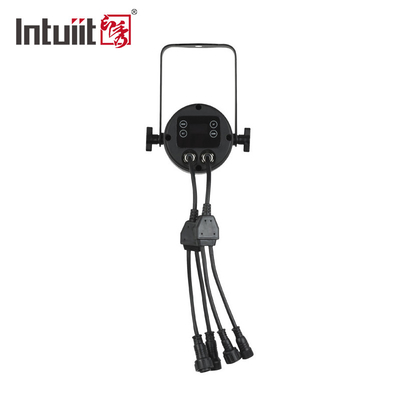 15w 4in1 COB Luminárias de árvores IP65 à prova d'água RGBW LED luzes de gramado coloridas luzes de jardim paisagem