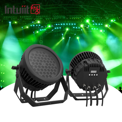 Outdoor 54*3w RGBW Para Iluminação de Palco IP65 Impermeável Concert Wedding 54 Parcan Stage Dmx Led Light