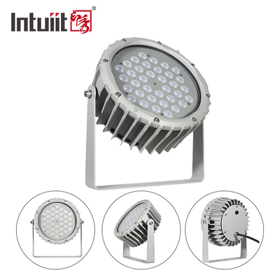 jardim exterior conduzido impermeável da paisagem da luz de inundação de 72w RGBW DMX512 em volta da luz da paridade da fase