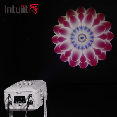Impotente 100W Logotipo personalizado Publicidade Gobo rotativo Projector Luz Publicidade exterior