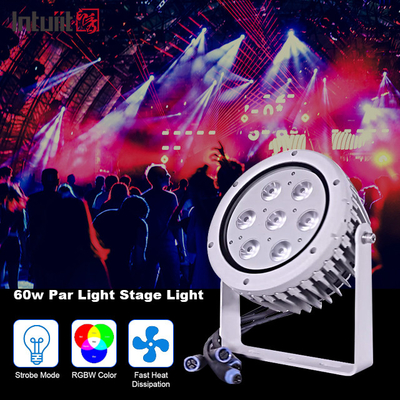 Ip65 exterior Dmx 60w Rgbw conduziu luzes do ponto da paisagem para o jardim