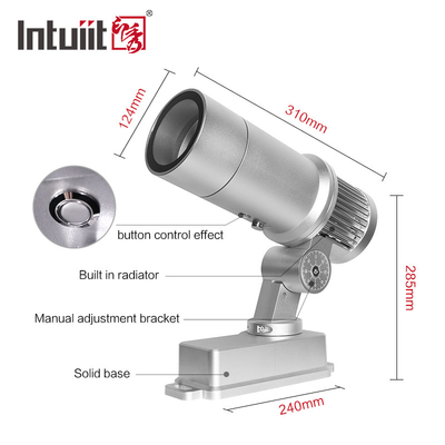 Led Gobo Projector 60w Led Auto Color Changing Projector Lâmpada de Projeção Externa Gobo Custom Logo Welcome Light