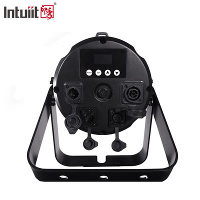 200W COB Par Light impermeável RGBW 4in1 LED Spotlight DMX Controle Profissional Disco Outdoor Show Luz de palco