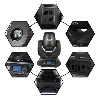 LED 50w Gobo Moving Head Spot Light Luz de palco para clube DJ Iluminação de palco Festa Disco Evento de casamento
