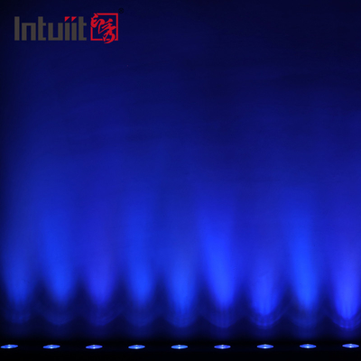 12x2W RGBW Luz de palco LED 4in1 Ativado pelo som Controlado Luz DJ Bar Igreja Iluminação de casamento led lavadoras de parede