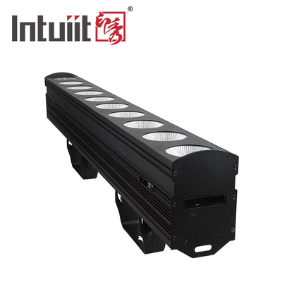 10x9W RGB DMX 3in1 LED luz de lavagem de parede iluminação de palco de lavagem de barra linear