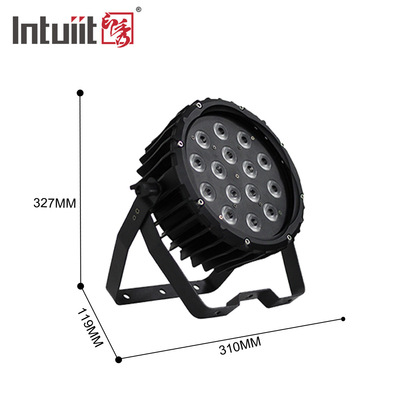 LED DJ Par luzes para palco - 90W LED Par pode iluminar RGBW DMX Control uplights para casamento igreja eventos festa