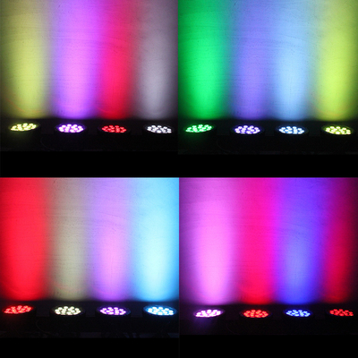 LED DJ Par luzes para palco - 90W LED Par pode iluminar RGBW DMX Control uplights para casamento igreja eventos festa