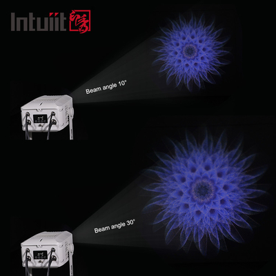 100W Waterproof Led DMX Control Water Ripple Projector Jardim Festa de luz de onda de água Projector Light