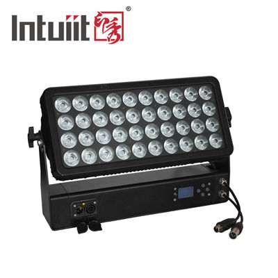 Luz de inundação LED RGBW 4IN1 IP65 de 400W para lavagem de parede City Color com controle DMX512
