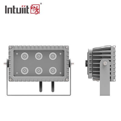Lâmpada de Inundação de fachada LED IP65 à prova d'água Quadrado RGBW LED Para jardim de edifícios de paisagem exterior