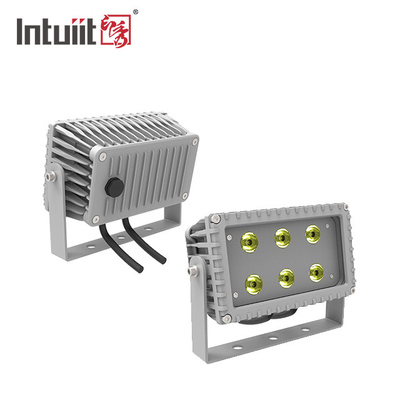 Lâmpada de Inundação de fachada LED IP65 à prova d'água Quadrado RGBW LED Para jardim de edifícios de paisagem exterior