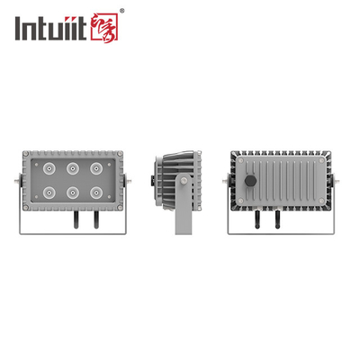 Lâmpada de Inundação de fachada LED IP65 à prova d'água Quadrado RGBW LED Para jardim de edifícios de paisagem exterior