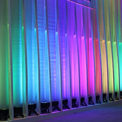 Alto brilho 12x3W 3In1 Rgb Led Par Light 12 Led Par Can Stage Lights Bar Dj Wedding