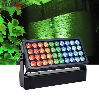 40x10W RGBW 4 em 1 LED Floodlight IP65 Waterproof Stage Light DMX512 Controle DJ Disco Equipamento Outdoor Performance