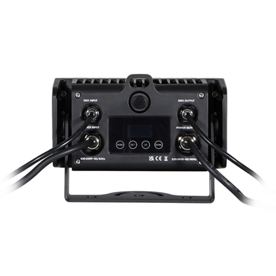 DMX512 6x5W RGBW 4in1 IP65 DJ à prova d'água Wedding Stage City Wall Washer Outdoor LED Wash Flood Light