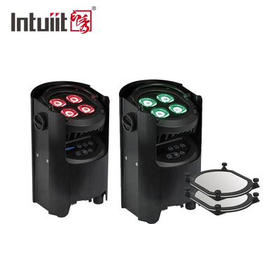 4x12W 4-em-1 RGBW Dj Wedding Bateria alimentada por LED Uplight WIFI Wireless Dmx discoteca Stage par Lights
