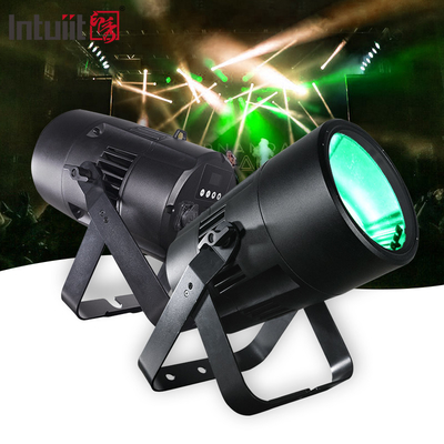 Impotente LED Zoom COB Par 200W RGBW 4in1 Luz Alto brilho para casamento Teatro da igreja