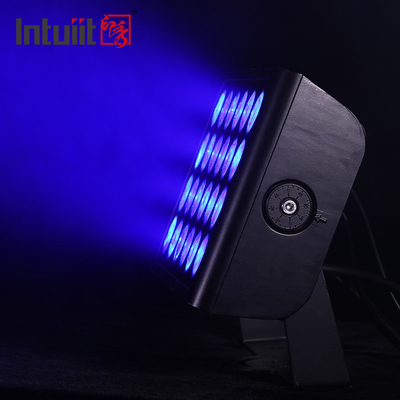 IP65 resistente à água Cidade Cor DMX512 24x10w RGBW Lâmpada de inundação LED de lavagem de parede exterior