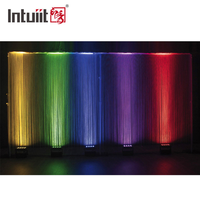 LED 12x15W RGBW Projetor de lavagem Iluminação de palco DMX Controle à prova d'água IP65 Dj Disco Ourdoor Parque Lâmpada de decoração de lavagem